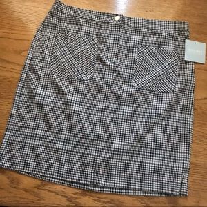 Ellen Tracey Plaid skirt